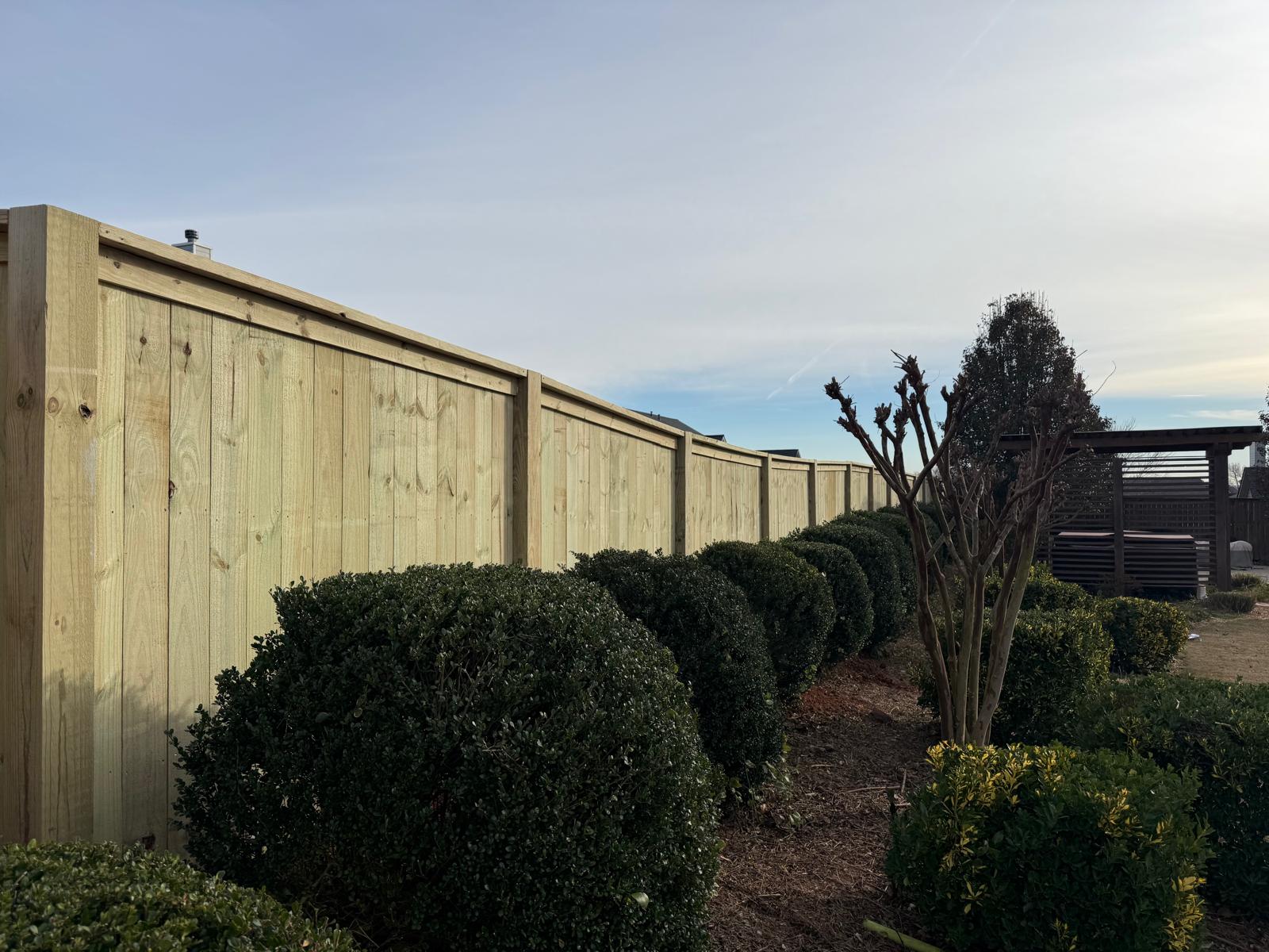 Fence Staining