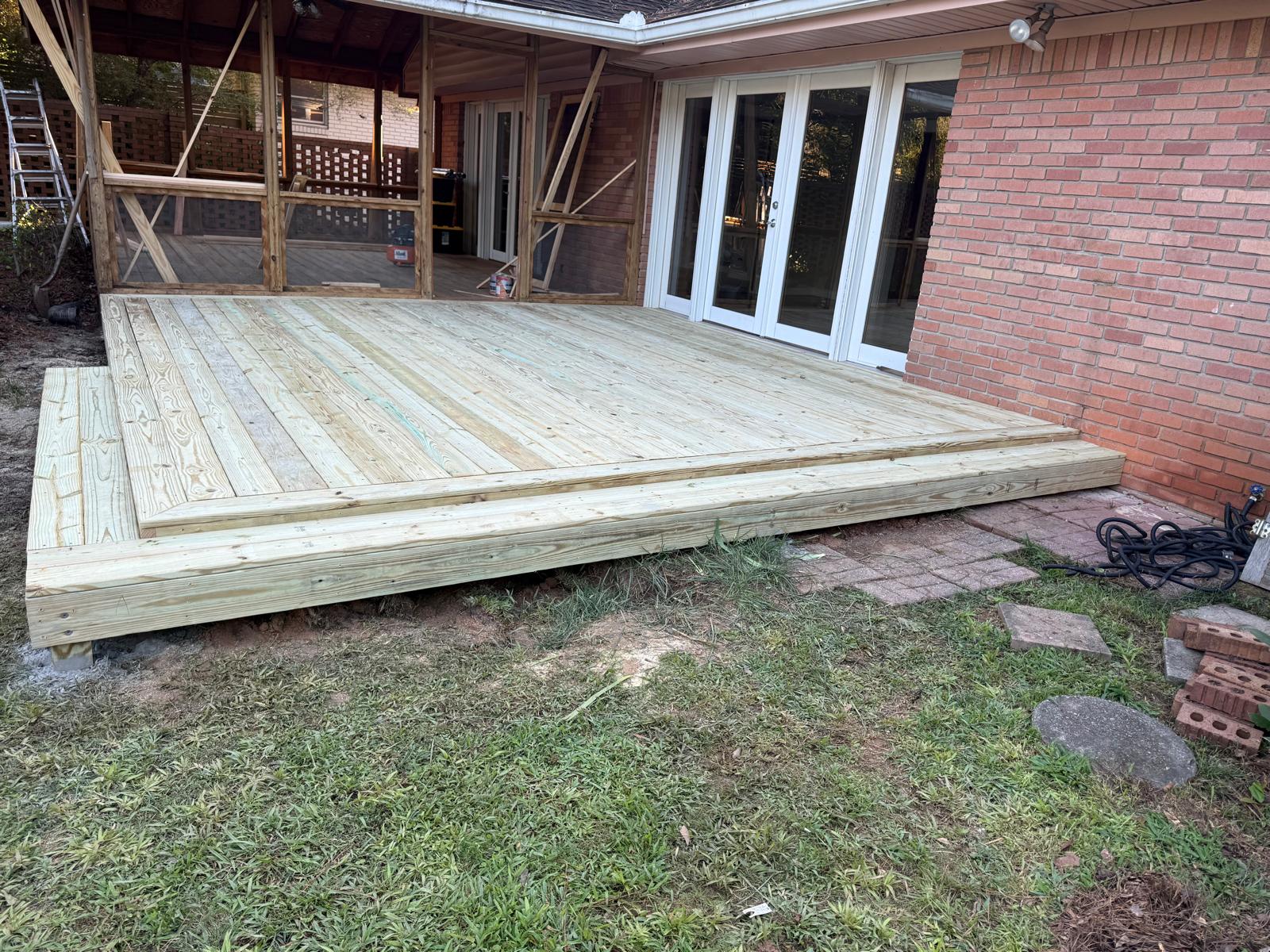 BRD Services fence and deck project